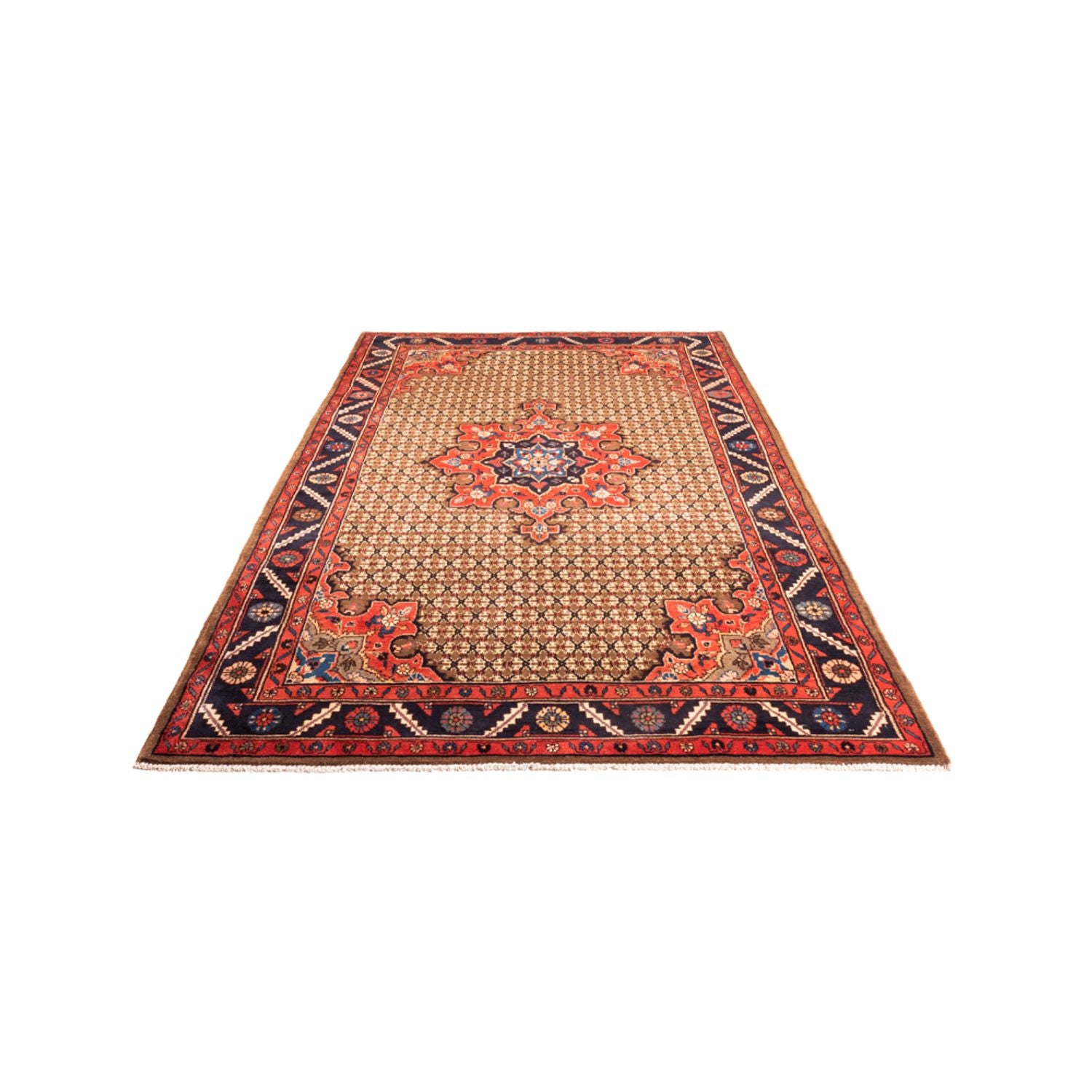 Persisk tæppe - Nomadisk - 300 x 157 cm - beige