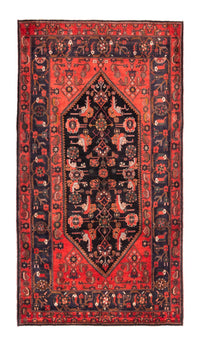 Persisk tæppe - Nomadisk - 300 x 170 cm - mørkeblå