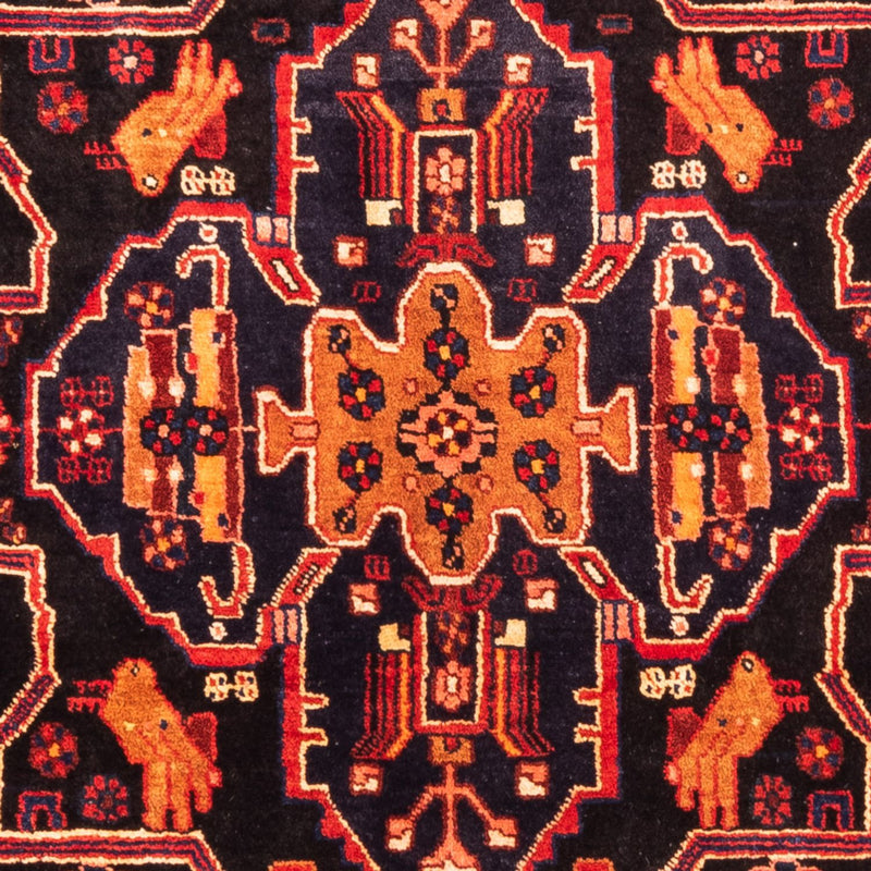 Persisk tæppe - Nomadisk - 280 x 172 cm - mørkeblå