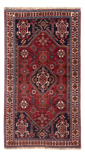 Persisk tæppe - Nomadisk - 147 x 75 cm - rød