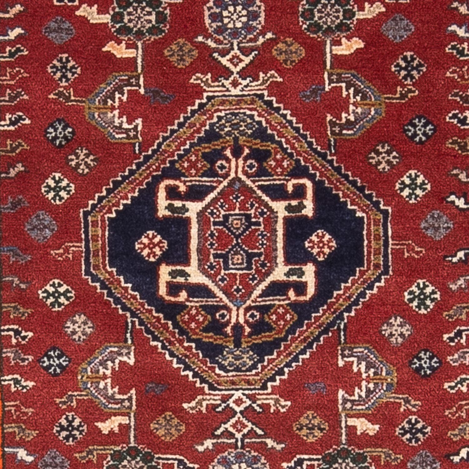 Persisk tæppe - Nomadisk - 145 x 80 cm - rød