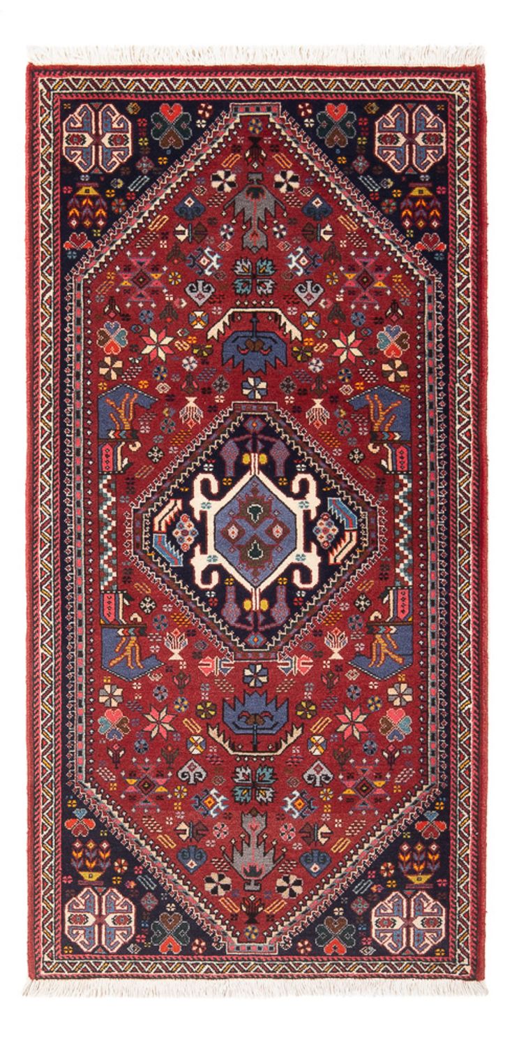 Persisk tæppe - Nomadisk - 148 x 70 cm - rød