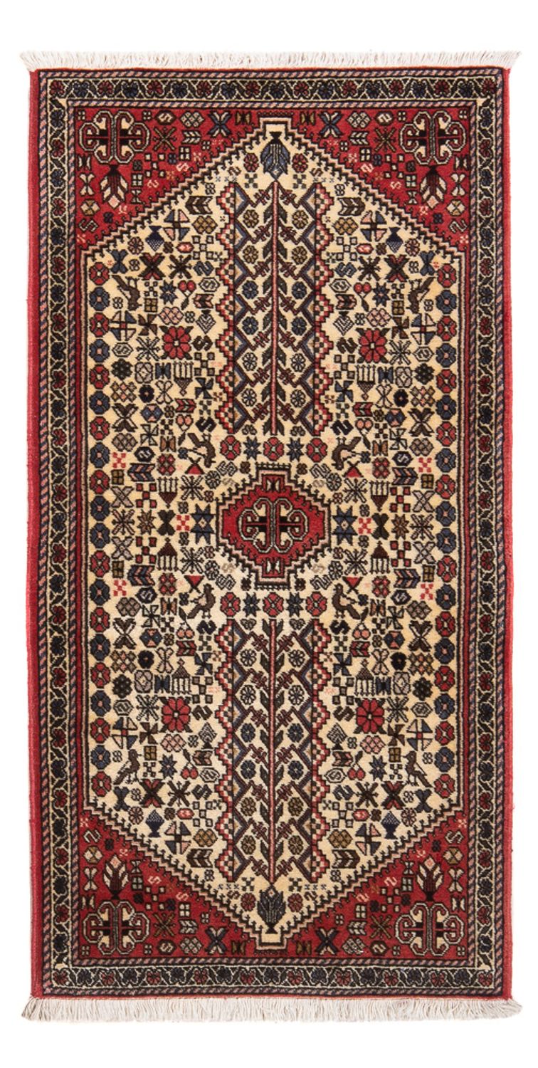 Persisk tæppe - Nomadisk - 150 x 67 cm - creme