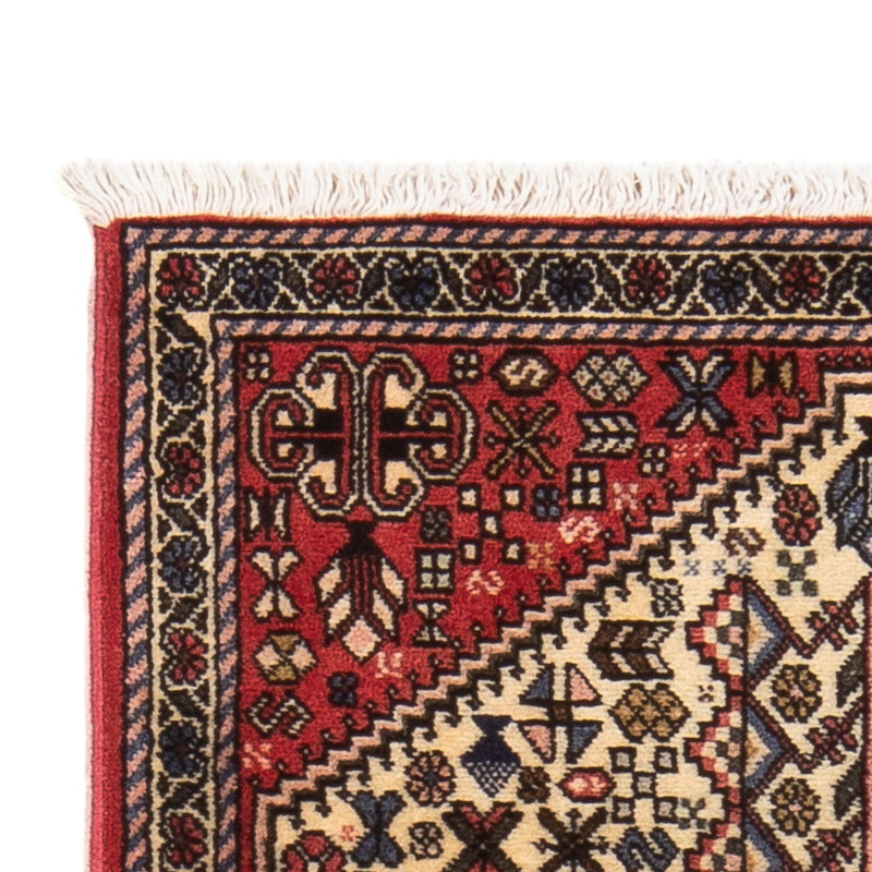 Persisk tæppe - Nomadisk - 150 x 67 cm - creme
