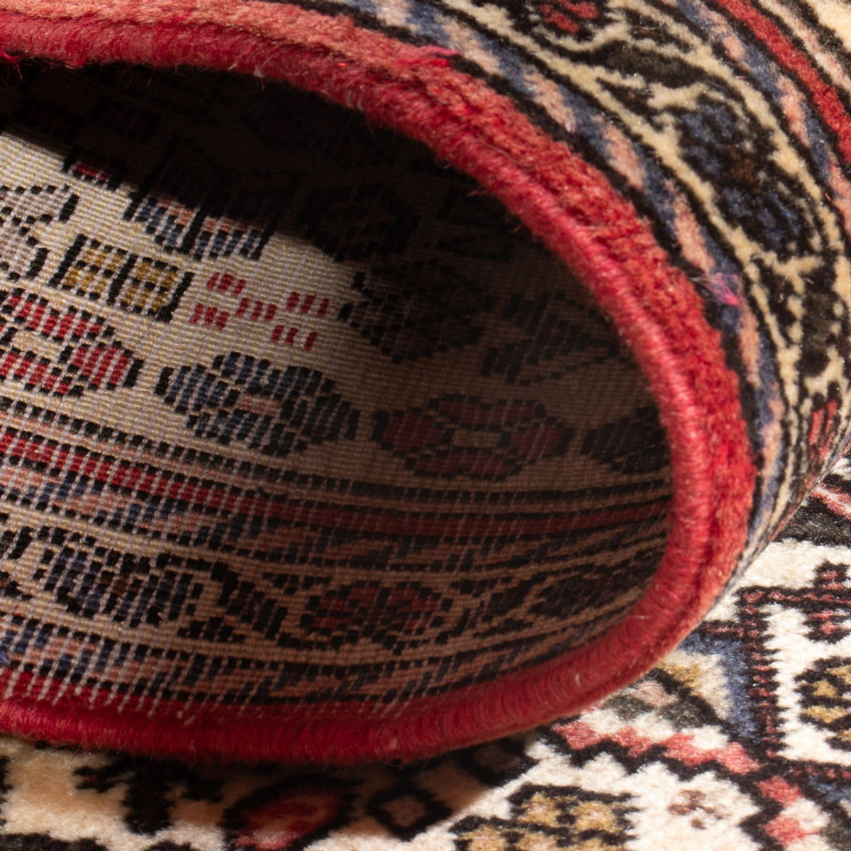 Persisk tæppe - Nomadisk - 150 x 67 cm - creme