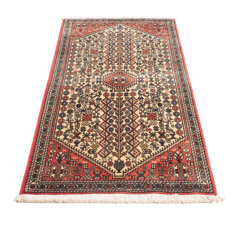 Persisk tæppe - Nomadisk - 150 x 67 cm - creme