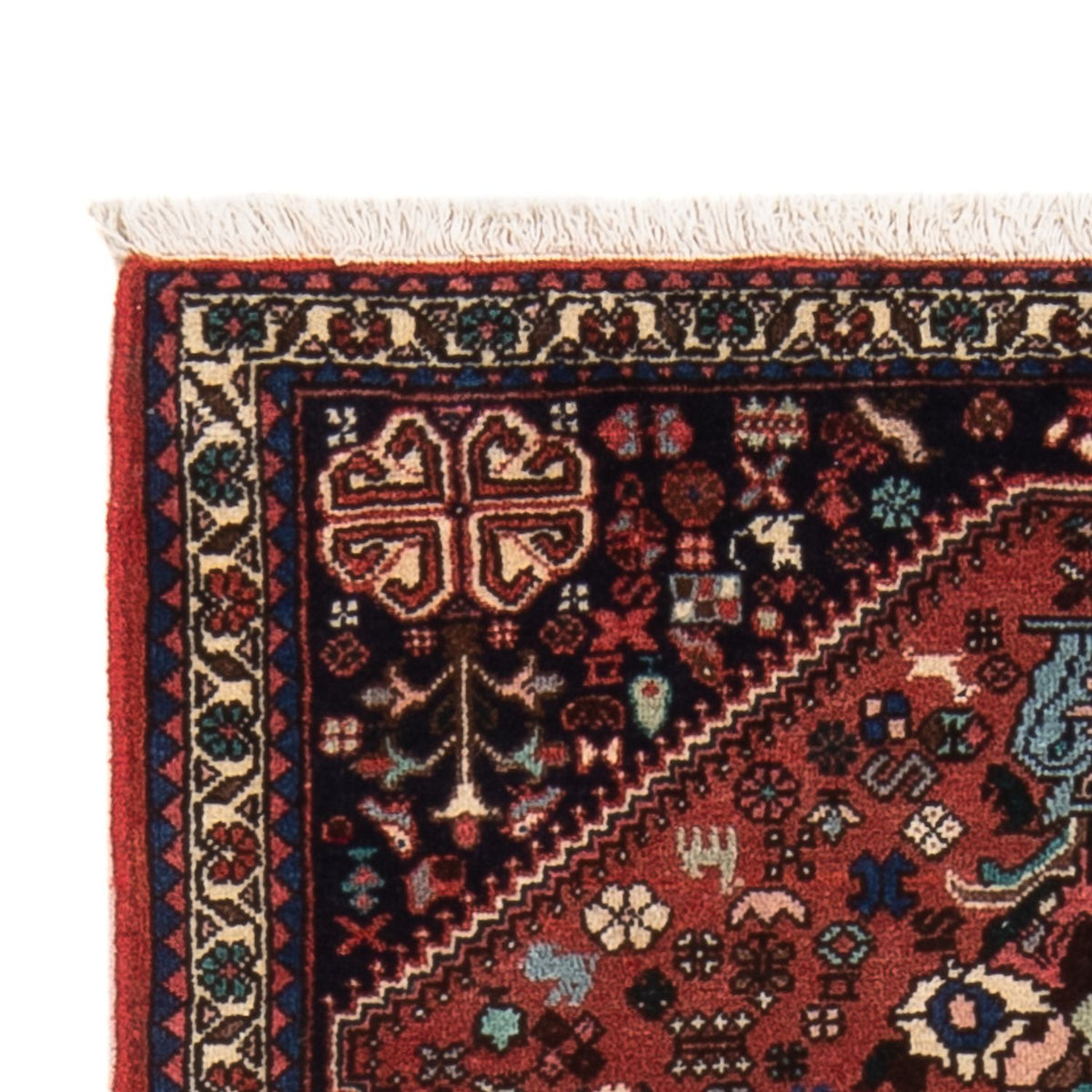 Persisk tæppe - Nomadisk - 147 x 75 cm - rød