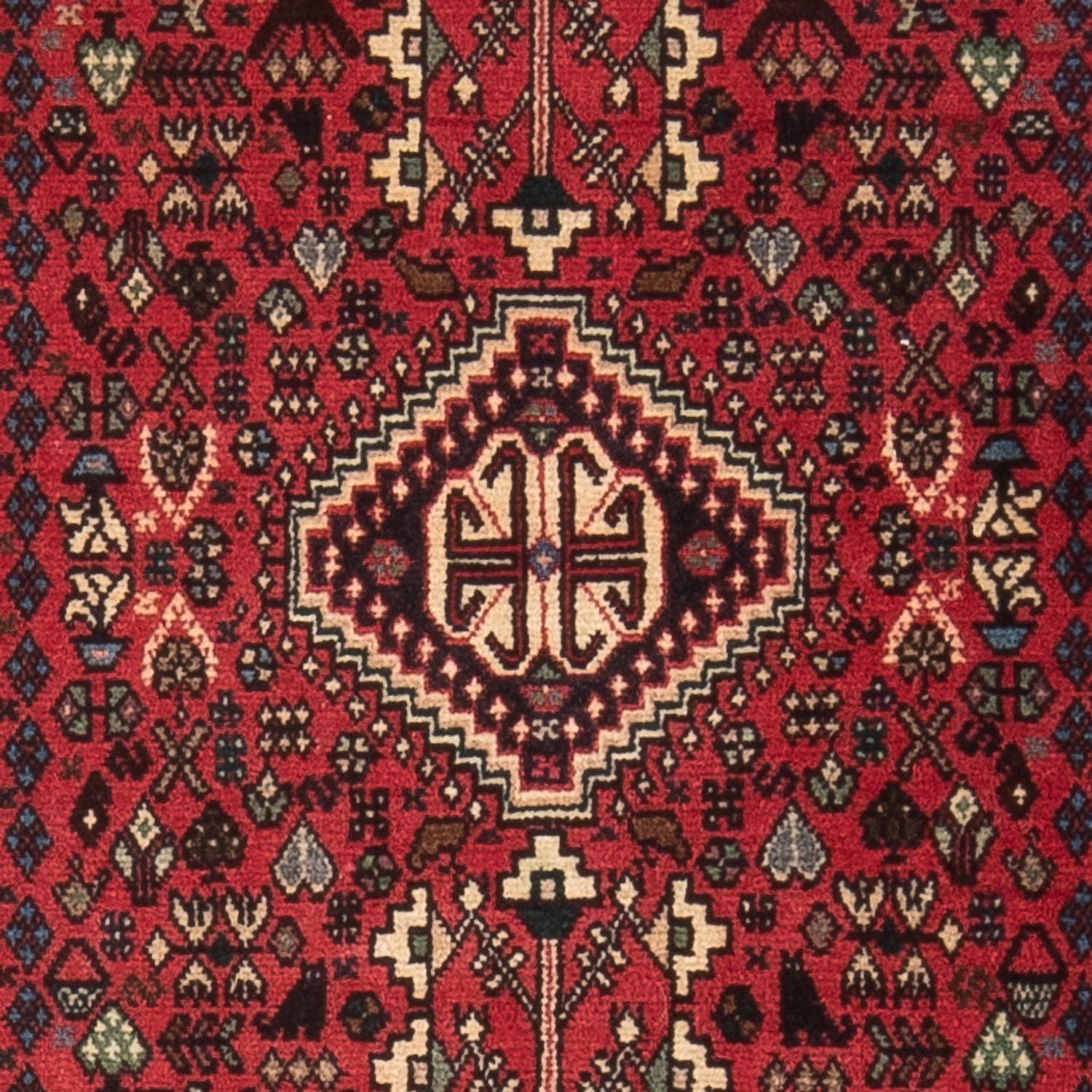 Løber Persisk tæppe - Nomadisk - 155 x 70 cm - rød