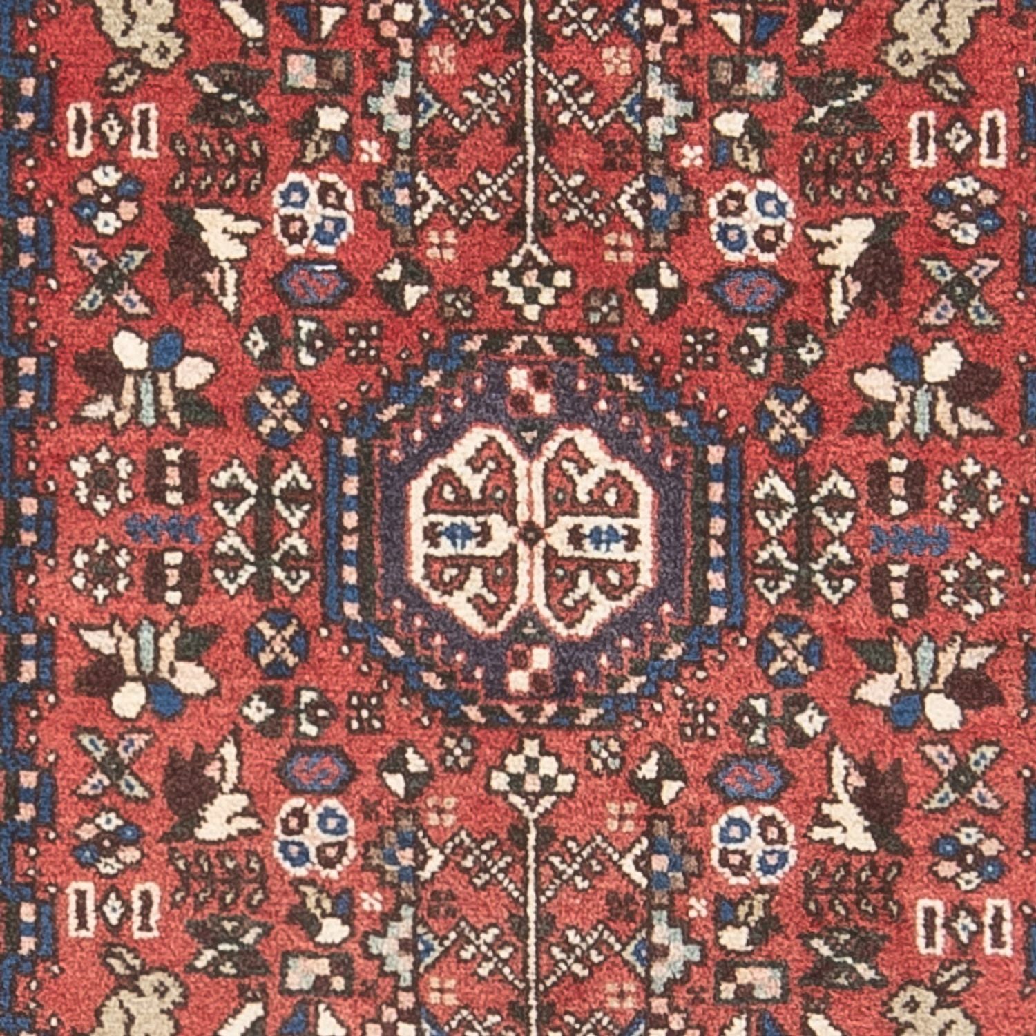 Persisk tæppe - Nomadisk - 152 x 63 cm - rød