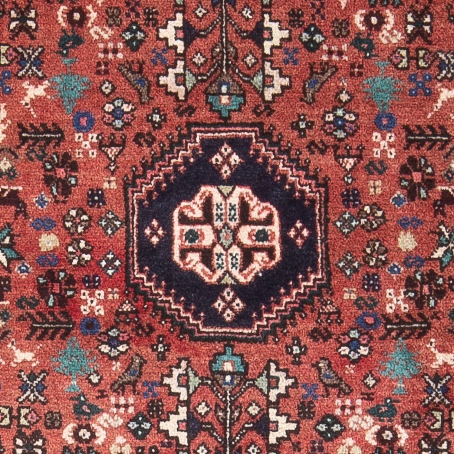 Persisk tæppe - Nomadisk - 142 x 65 cm - rød