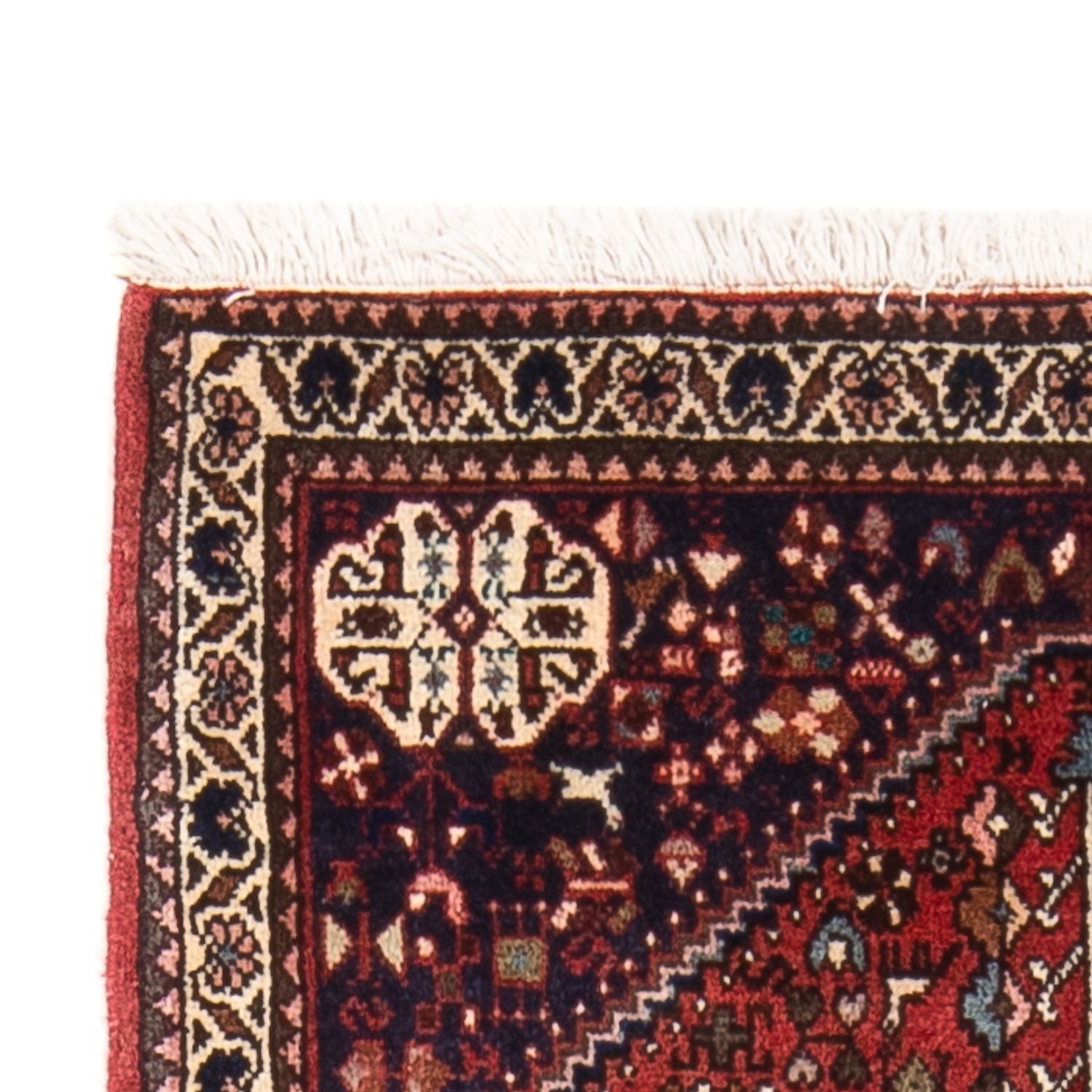 Persisk tæppe - Nomadisk - 153 x 66 cm - rød