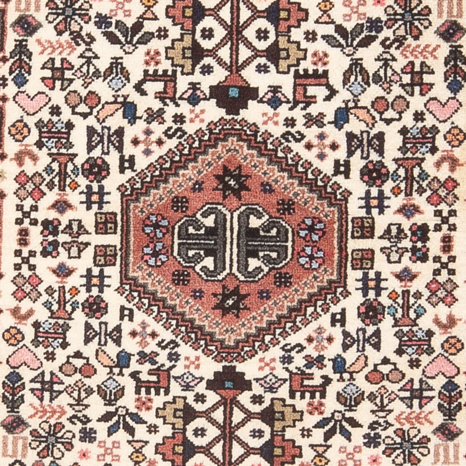 Løber Persisk tæppe - Nomadisk - 162 x 68 cm - creme