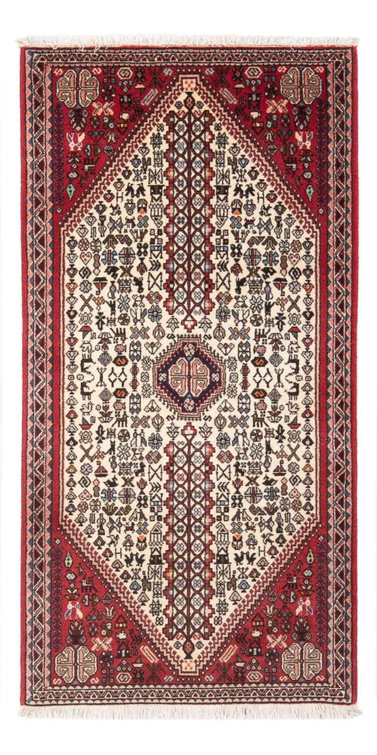 Persisk tæppe - Nomadisk - 147 x 70 cm - creme