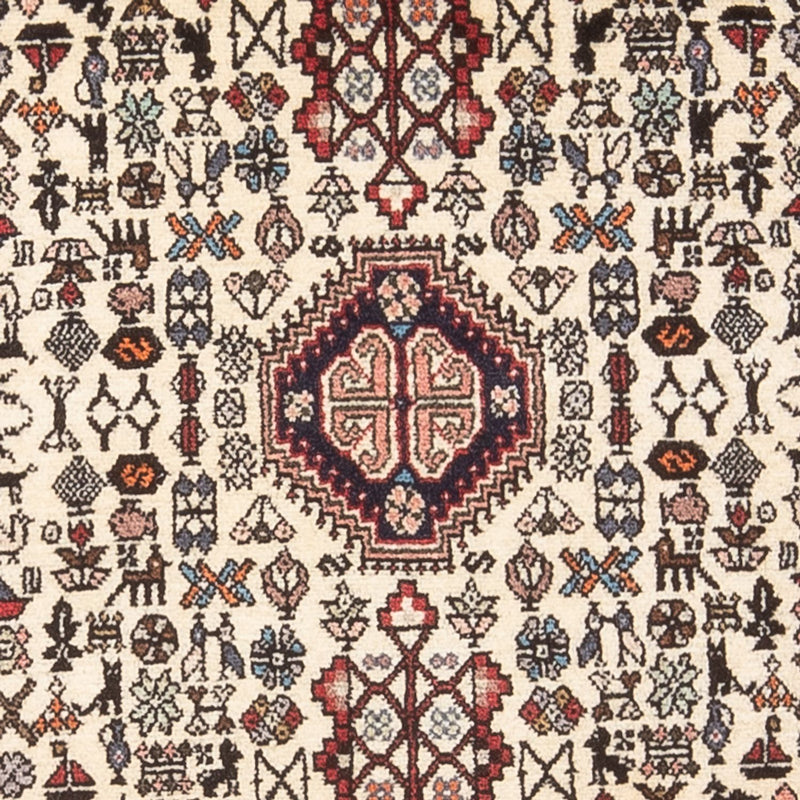 Persisk tæppe - Nomadisk - 147 x 70 cm - creme