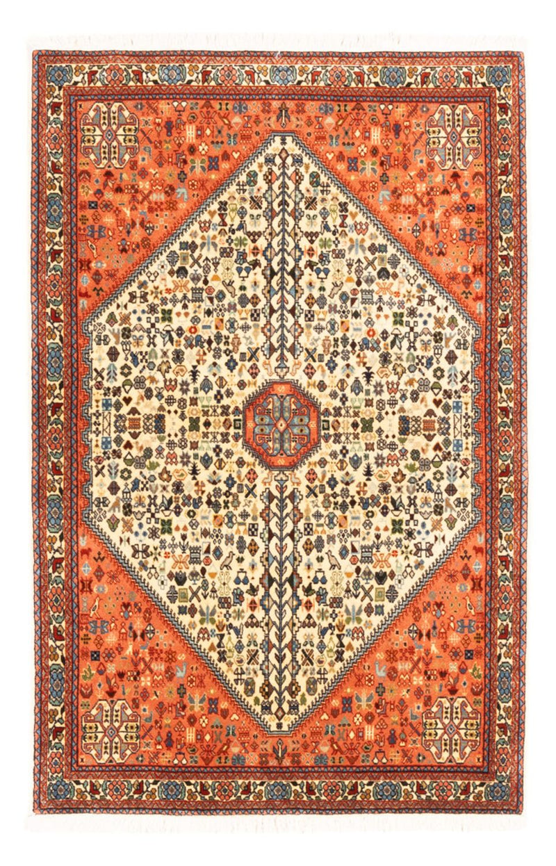 Persisk tæppe - Nomadisk - 148 x 100 cm - beige