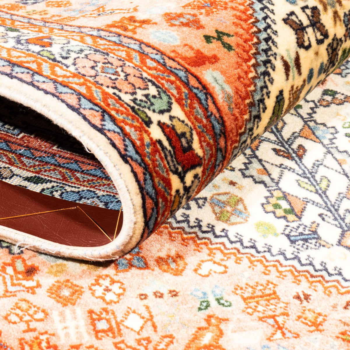 Persisk tæppe - Nomadisk - 148 x 100 cm - beige