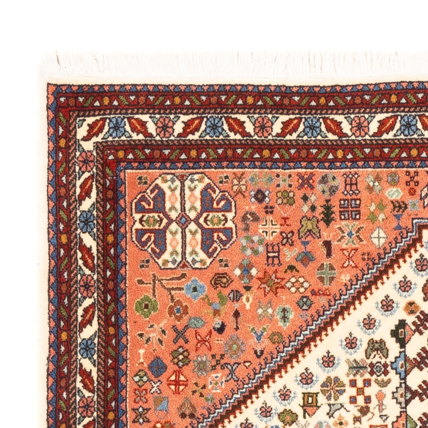 Persisk tæppe - Nomadisk - 147 x 100 cm - beige