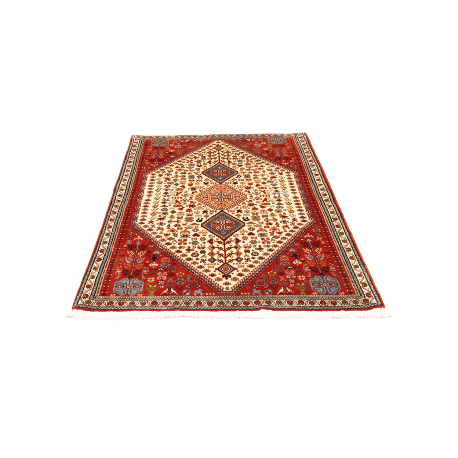 Persisk tæppe - Nomadisk - 150 x 100 cm - beige