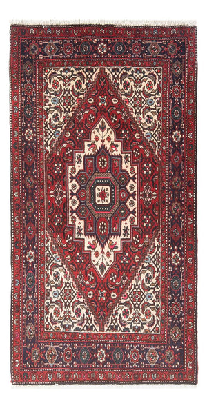 Persisk tæppe - Nomadisk - 145 x 80 cm - creme