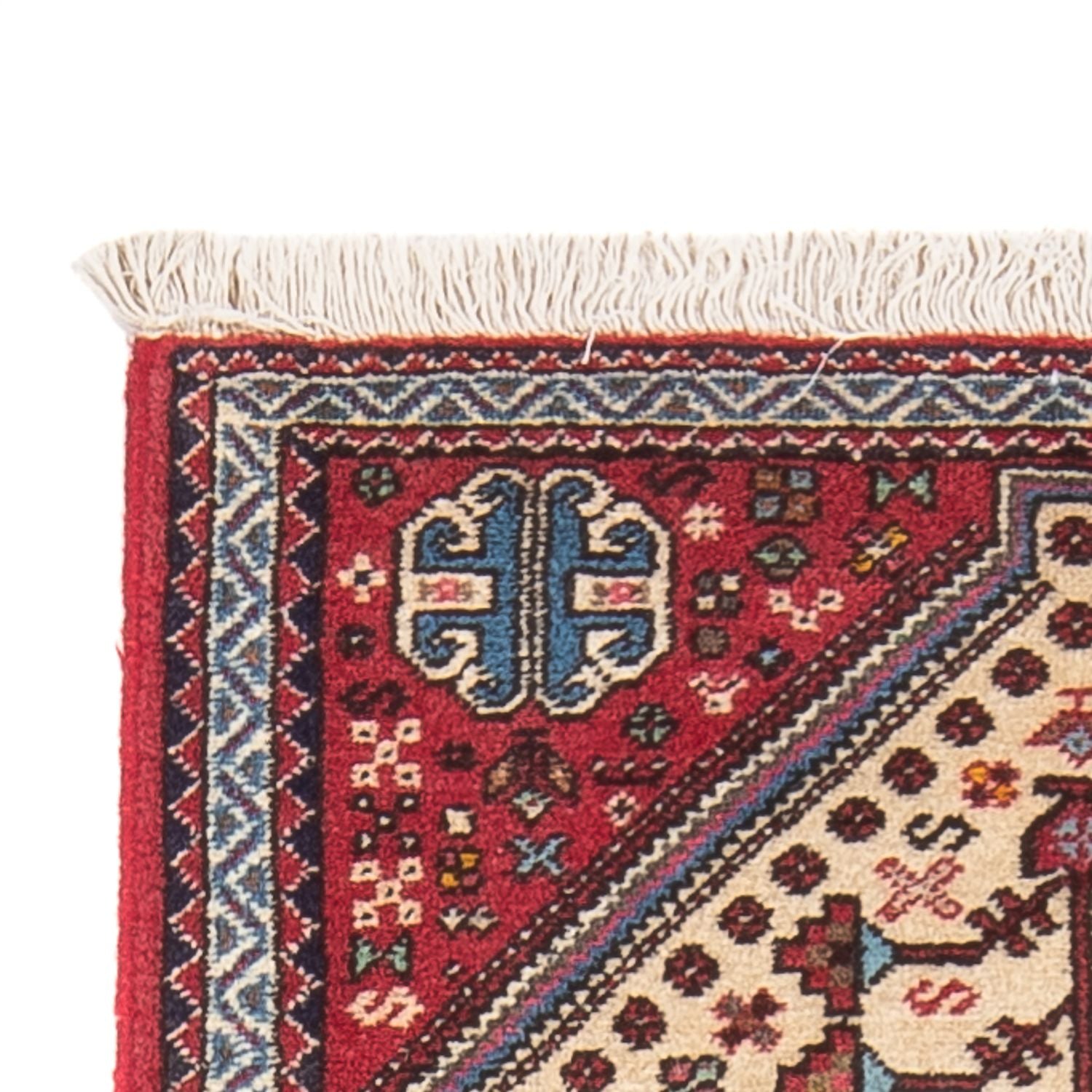 Persisk tæppe - Nomadisk - 147 x 63 cm - creme