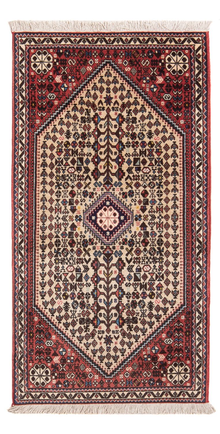Persisk tæppe - Nomadisk - 147 x 63 cm - creme