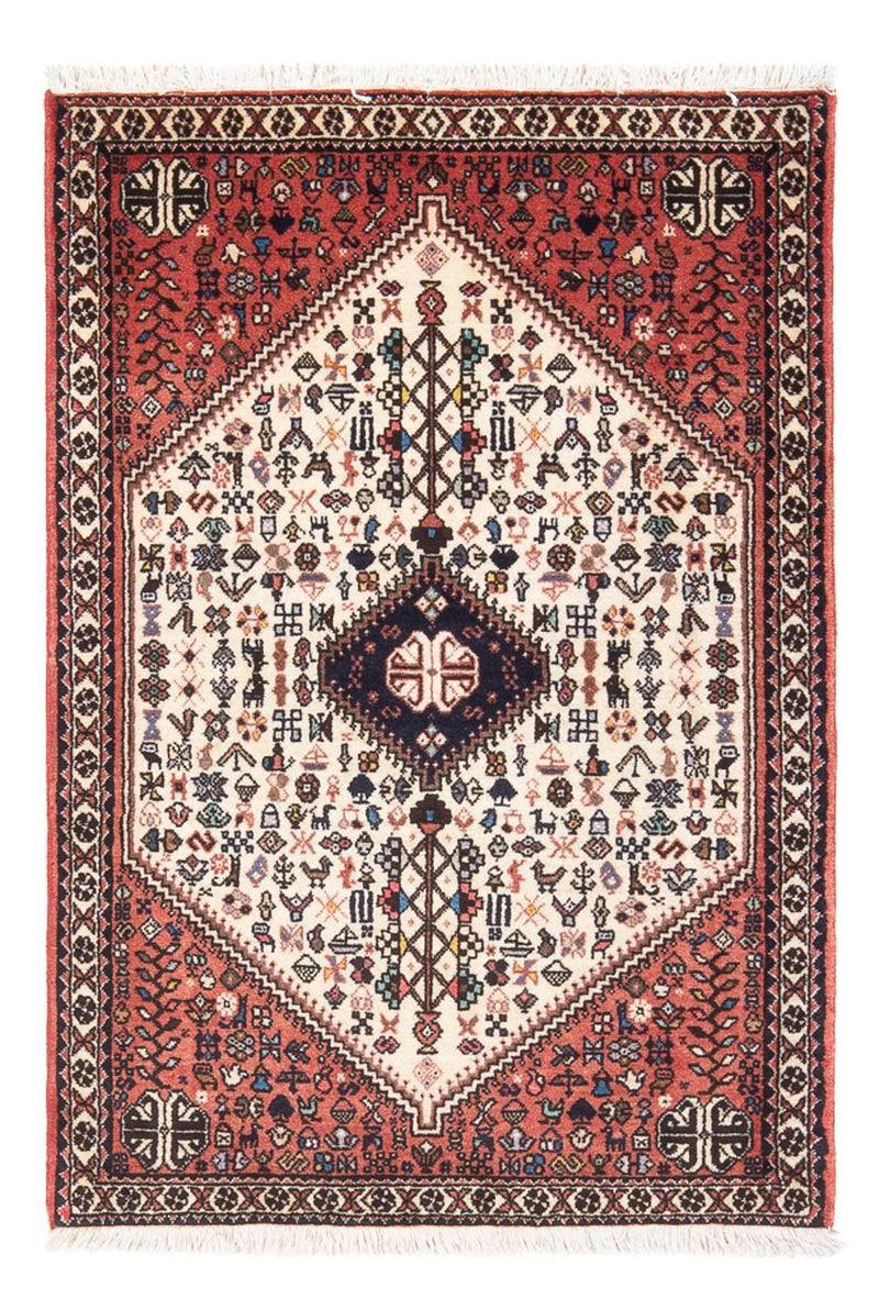 Persisk tæppe - Nomadisk - 126 x 80 cm - creme