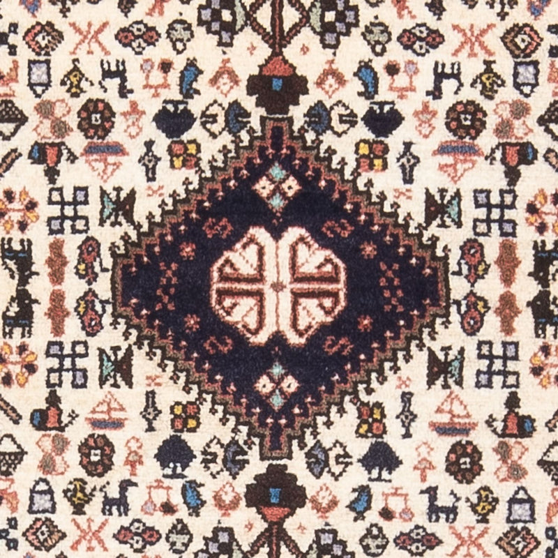 Persisk tæppe - Nomadisk - 126 x 80 cm - creme