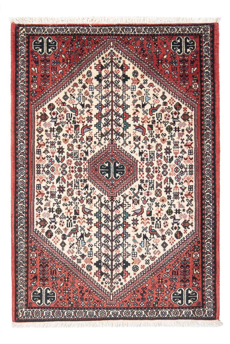 Persisk tæppe - Nomadisk - 127 x 80 cm - creme