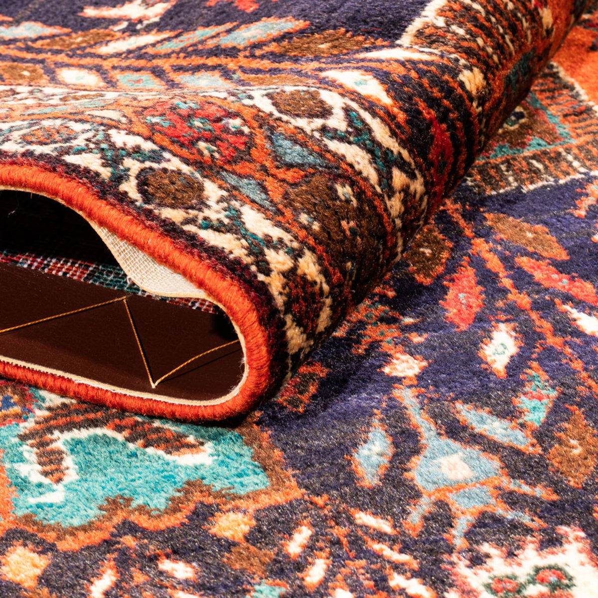 Persisk tæppe - Nomadisk - 165 x 103 cm - bordeaux rød