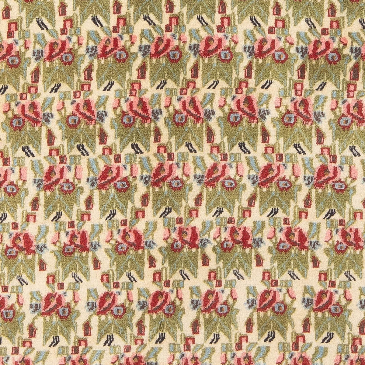 Persisk tæppe - Nomadisk - 213 x 138 cm - lysegrøn