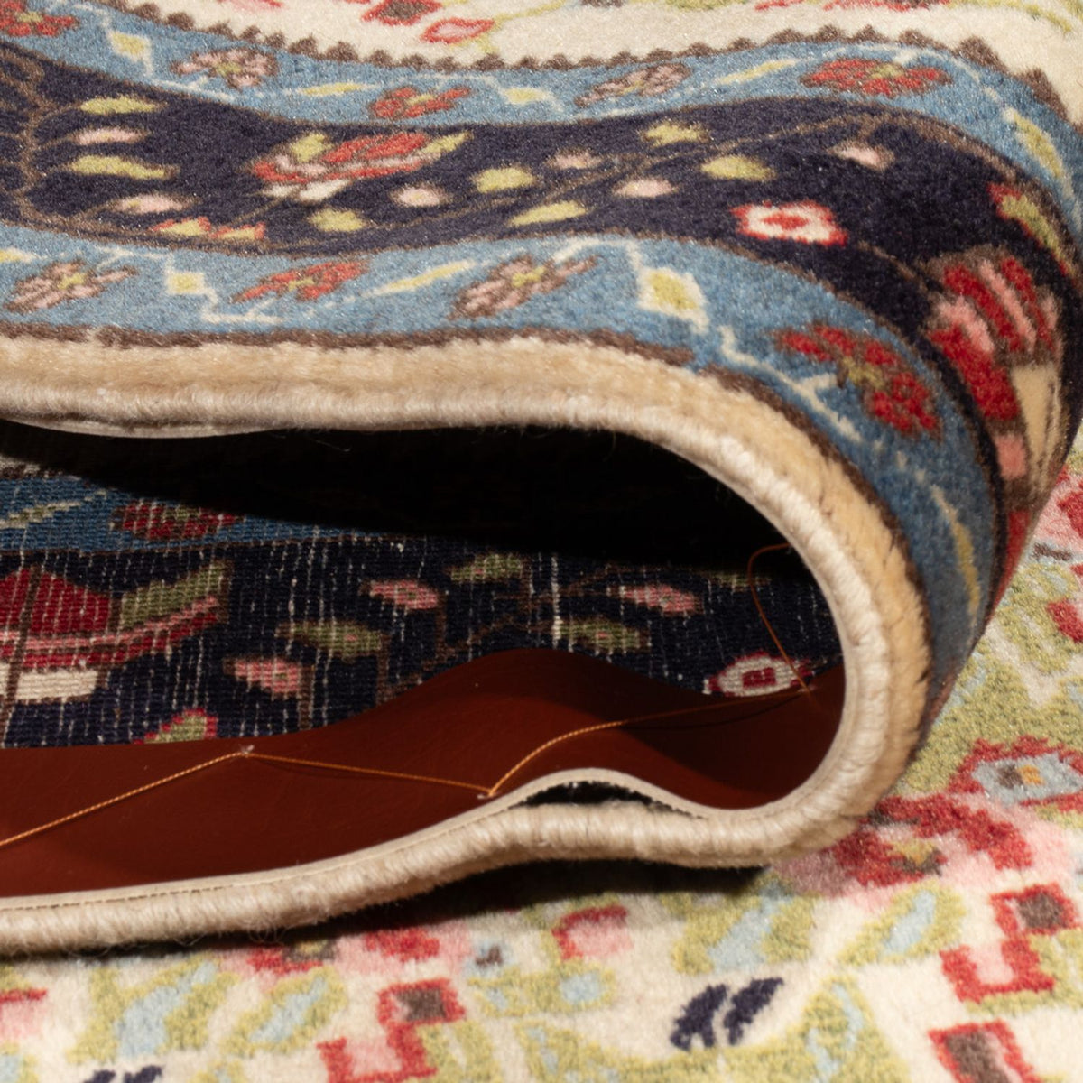 Persisk tæppe - Nomadisk - 213 x 138 cm - lysegrøn