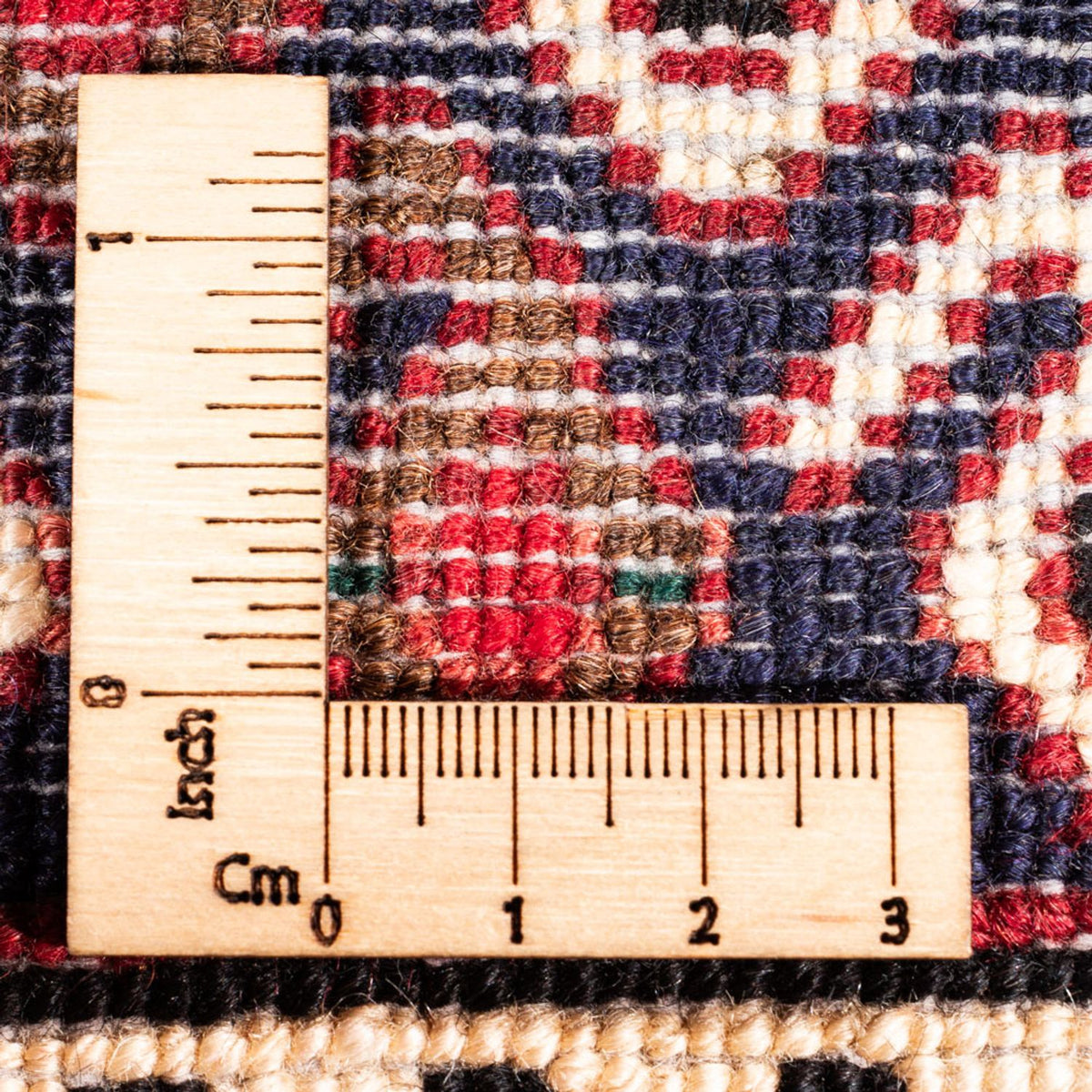 Persisk tæppe - Nomadisk - 150 x 108 cm - bordeaux rød