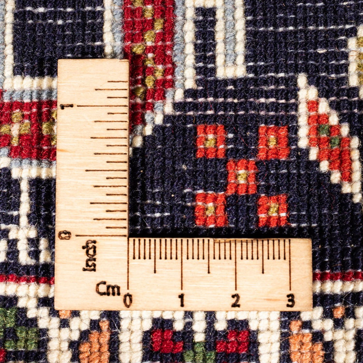 Persisk tæppe - Nomadisk - 154 x 100 cm - bordeaux rød