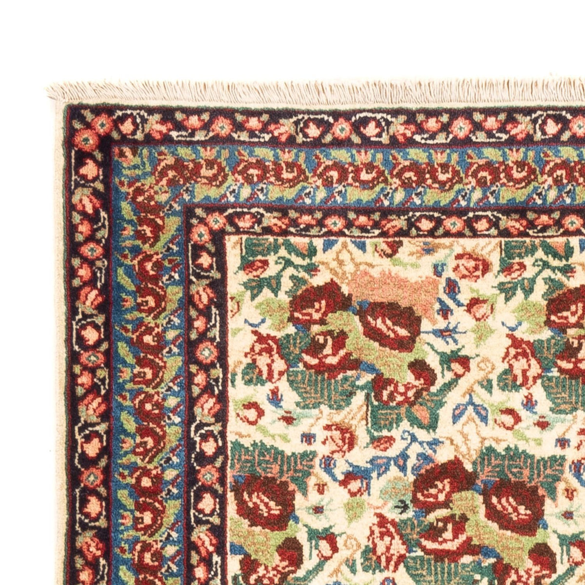 Persisk tæppe - Nomadisk - 147 x 110 cm - creme