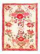 Persisk tæppe - Nomadisk - 145 x 113 cm - creme
