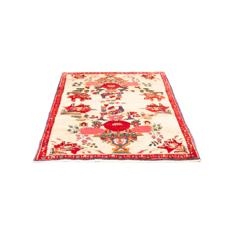 Persisk tæppe - Nomadisk - 145 x 113 cm - creme