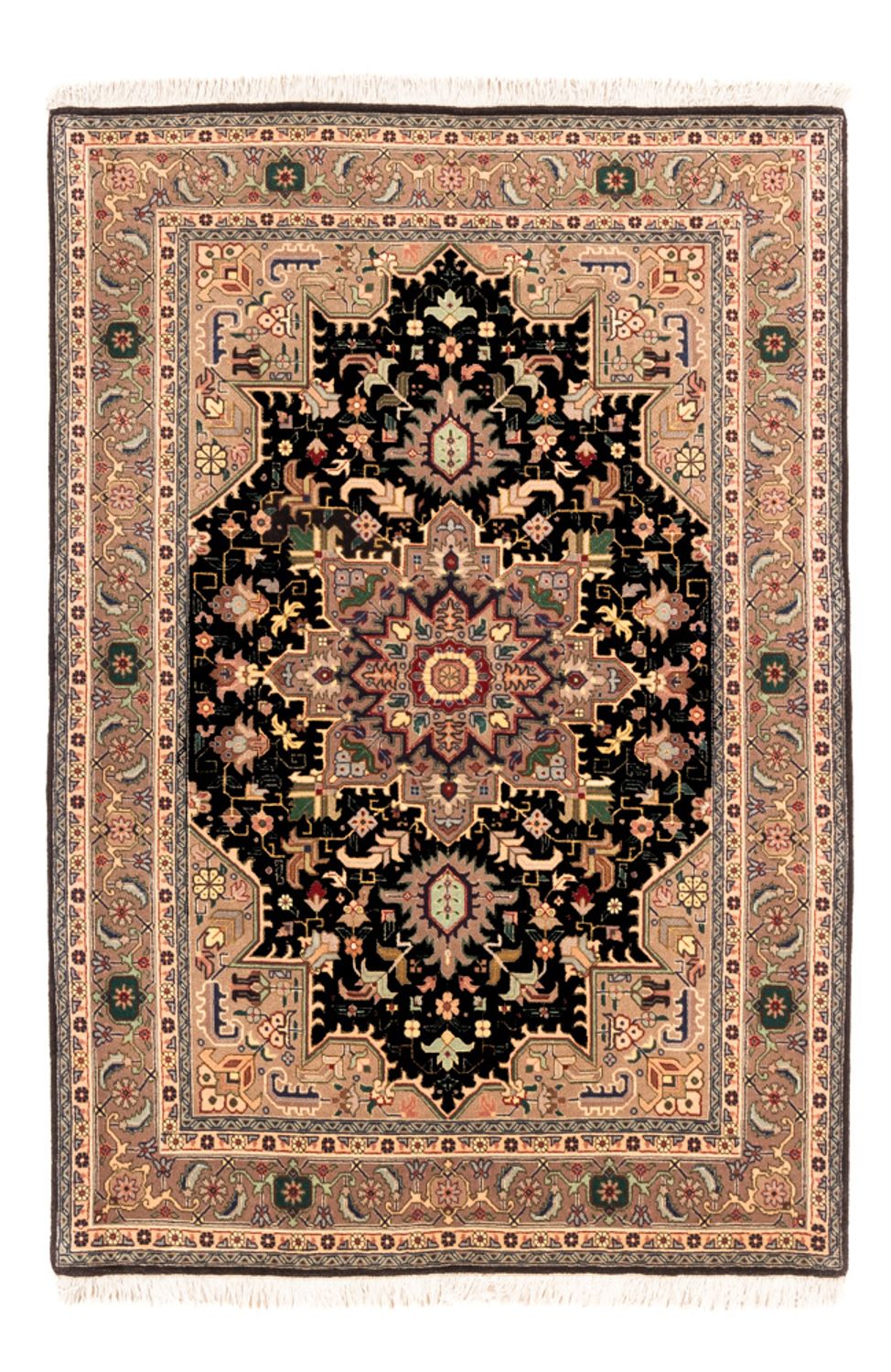 Persisk tæppe - Nomadisk - 146 x 100 cm - mørkeblå