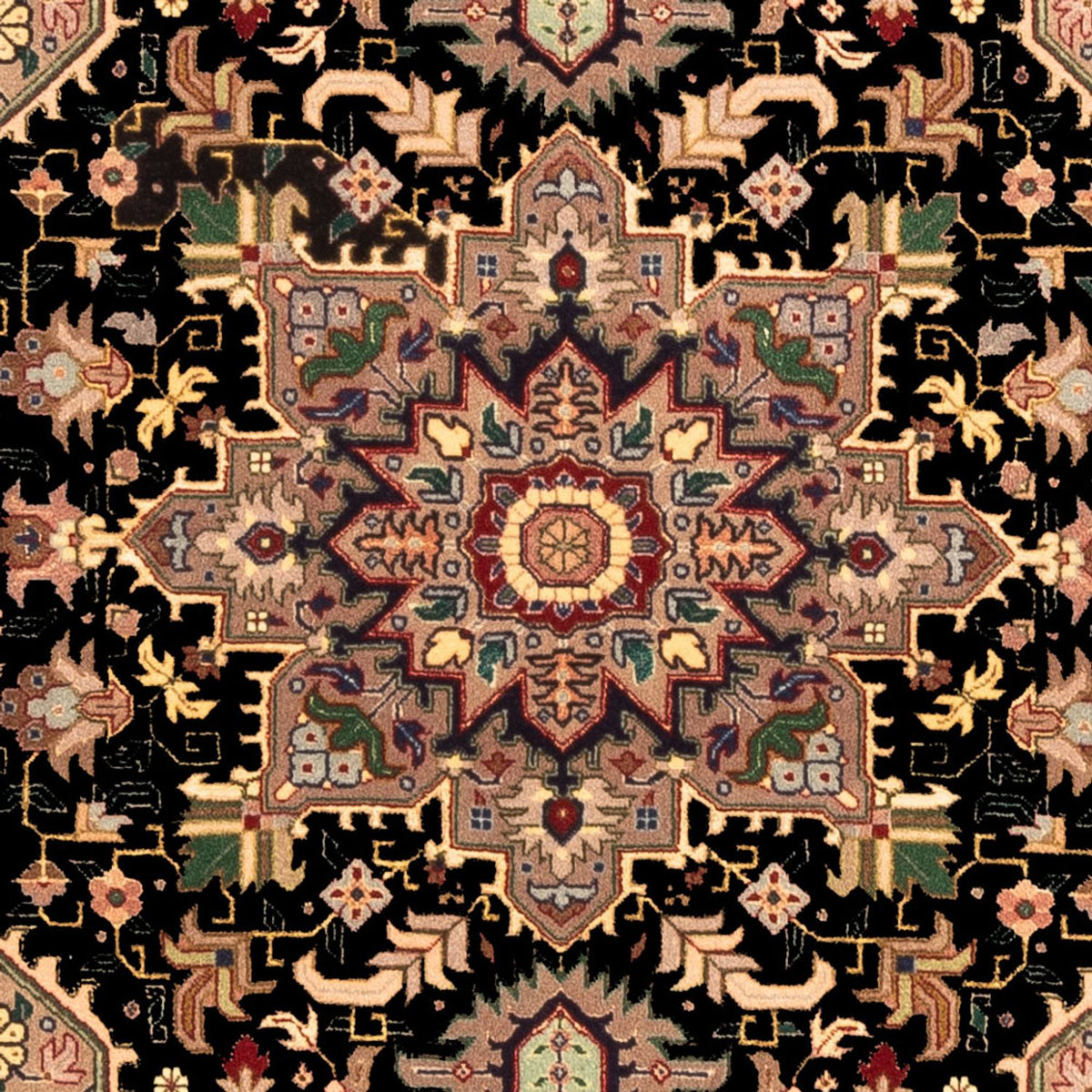 Persisk tæppe - Nomadisk - 146 x 100 cm - mørkeblå