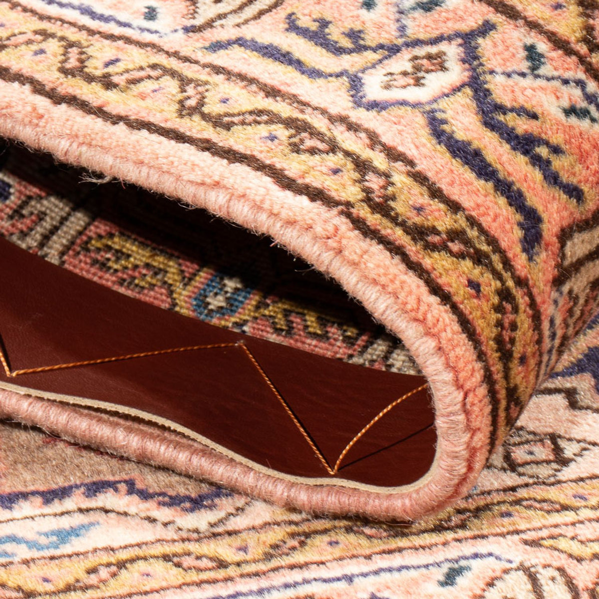 Persisk tæppe - Nomadisk - 96 x 67 cm - laks