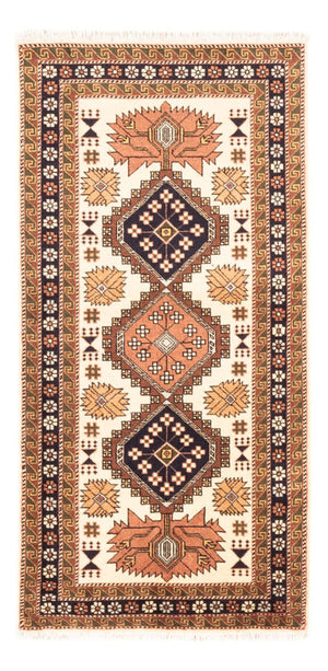 Persisk tæppe - Nomadisk - 148 x 80 cm - creme