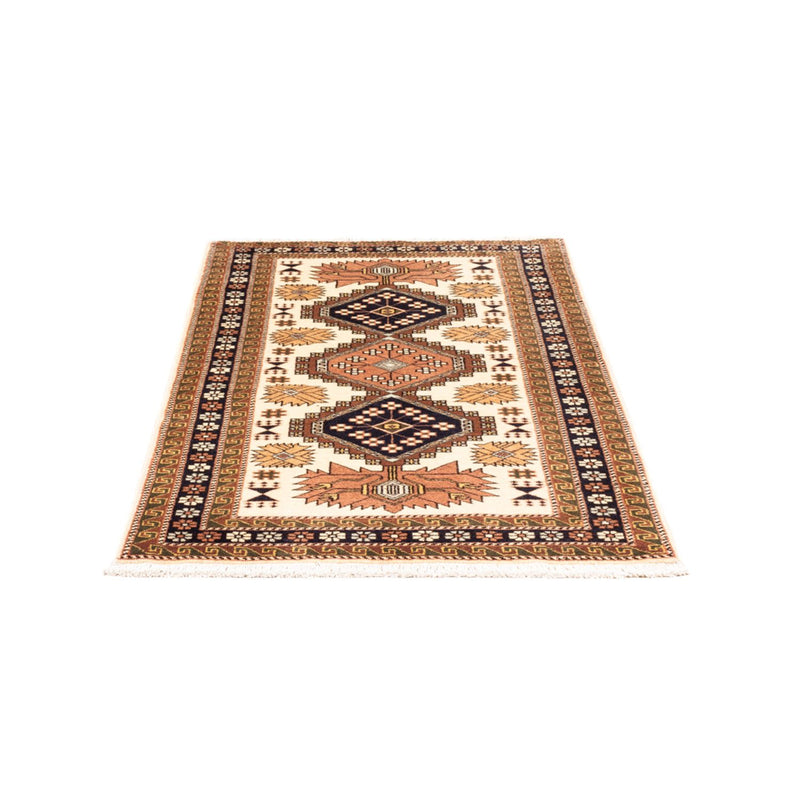 Persisk tæppe - Nomadisk - 148 x 80 cm - creme
