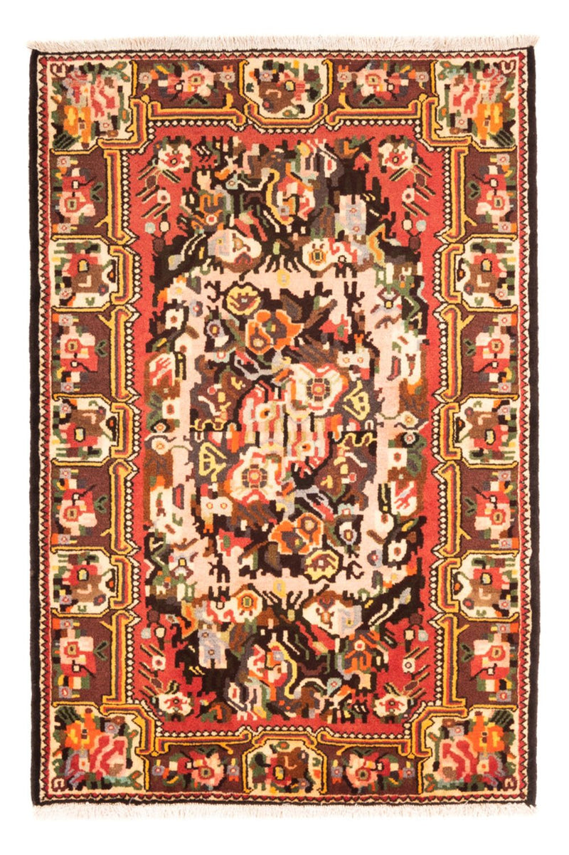 Persisk tæppe - Nomadisk - 153 x 108 cm - orange