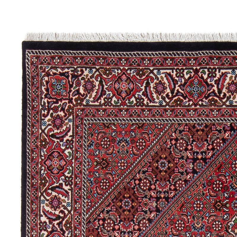 Persisk tæppe - Bijar - Royal - 207 x 142 cm - mørkerød