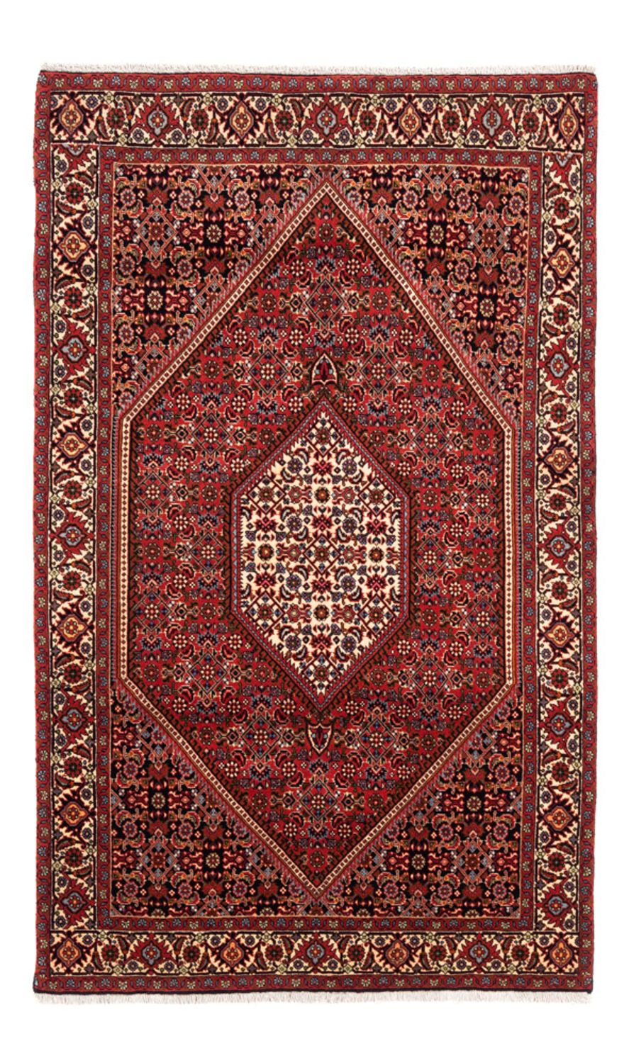 Persisk tæppe - Bijar - Royal - 175 x 114 cm - rød