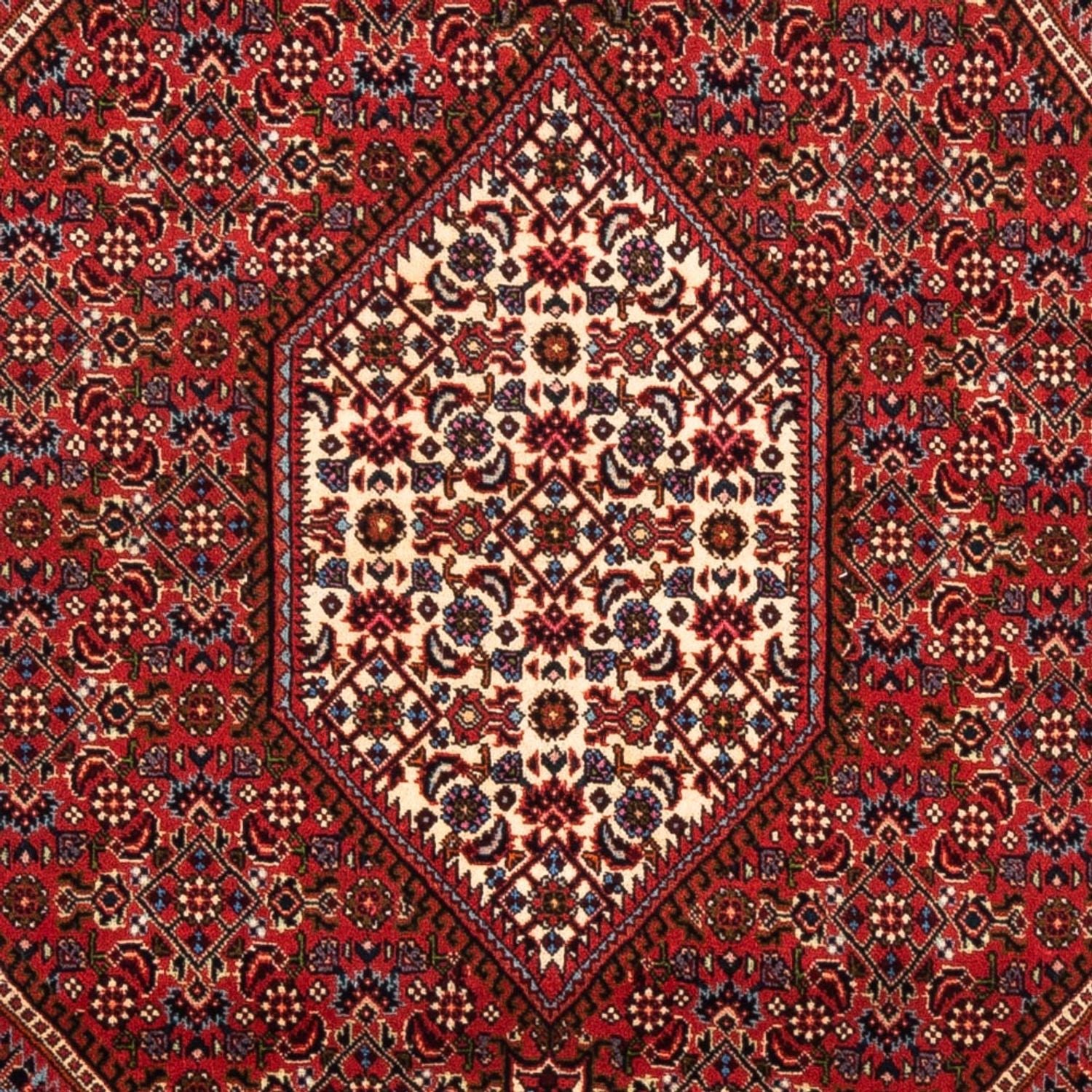 Persisk tæppe - Bijar - Royal - 175 x 114 cm - rød