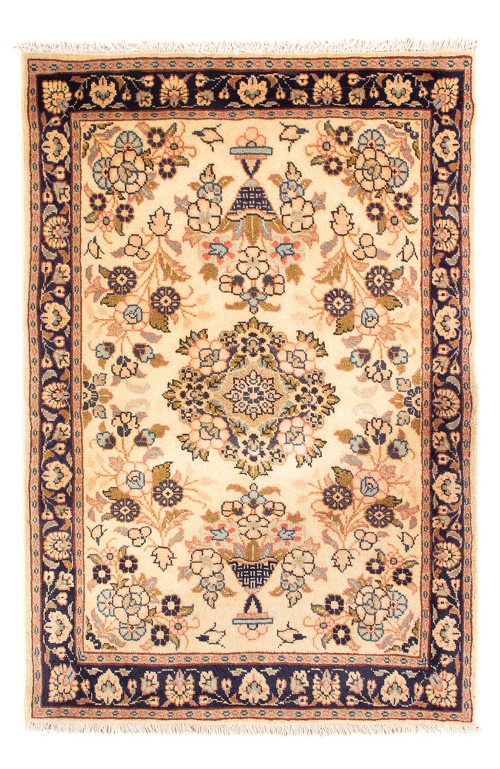 Persisk tæppe - Bijar - Royal - 90 x 60 cm - creme