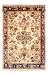 Persisk tæppe - Bijar - Royal - 90 x 60 cm - creme