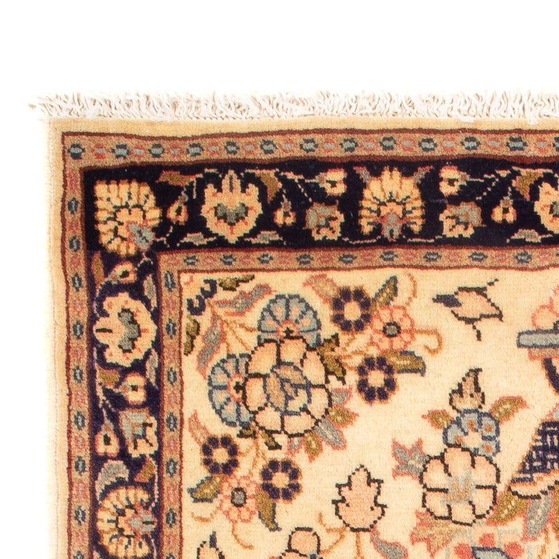 Persisk tæppe - Bijar - Royal - 90 x 60 cm - creme