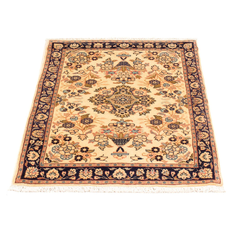 Persisk tæppe - Bijar - Royal - 90 x 60 cm - creme