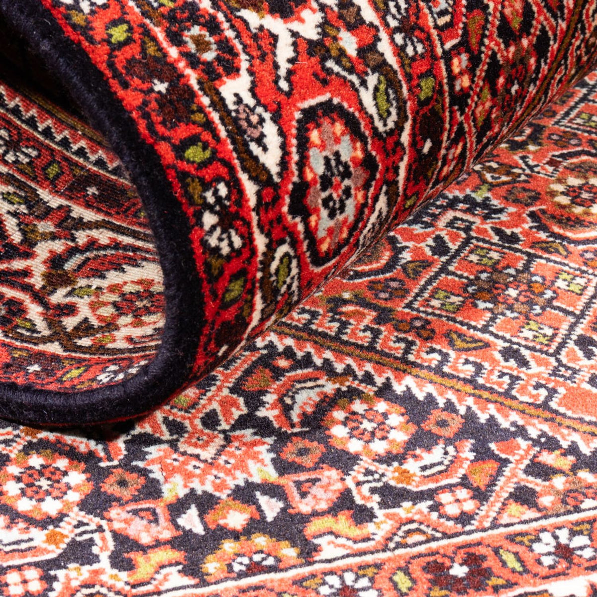 Persisk tæppe - Bijar - Royal - 178 x 108 cm - rød